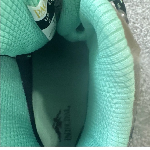 New Pacific Trail Hiking Boot Rainer Jr Brown Leather Round Toe Lace Up - Picture 7 of 8